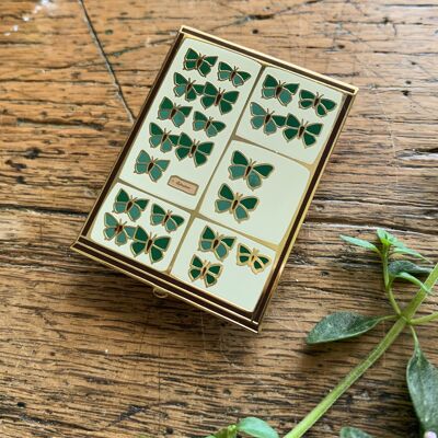 Butterfly Tray Cabinet of Curiosities Entomology Enamel Pin Badge