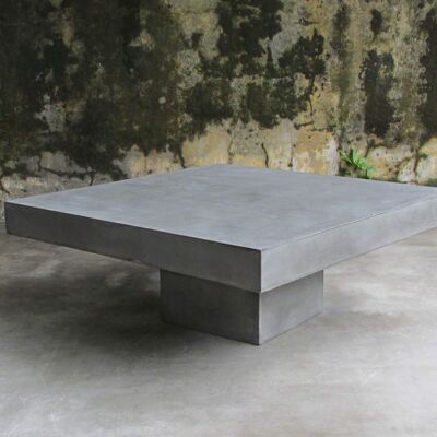 Novum lounge table coffee table concrete table 80x80x36 cm