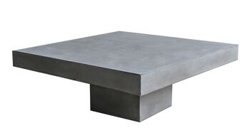 Table de salon Novum table basse table béton 80x80x36 cm 2