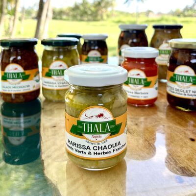 Harissa Chaouia aux piments verts - 130g