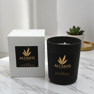 Bougie parfumée Atmosphère 180g Alcante, Vétiver