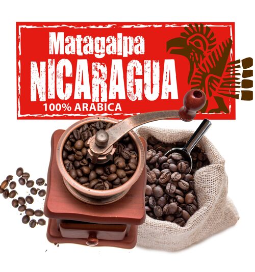 Café NICARAGUA  - 5 kg GRAINS VRAC