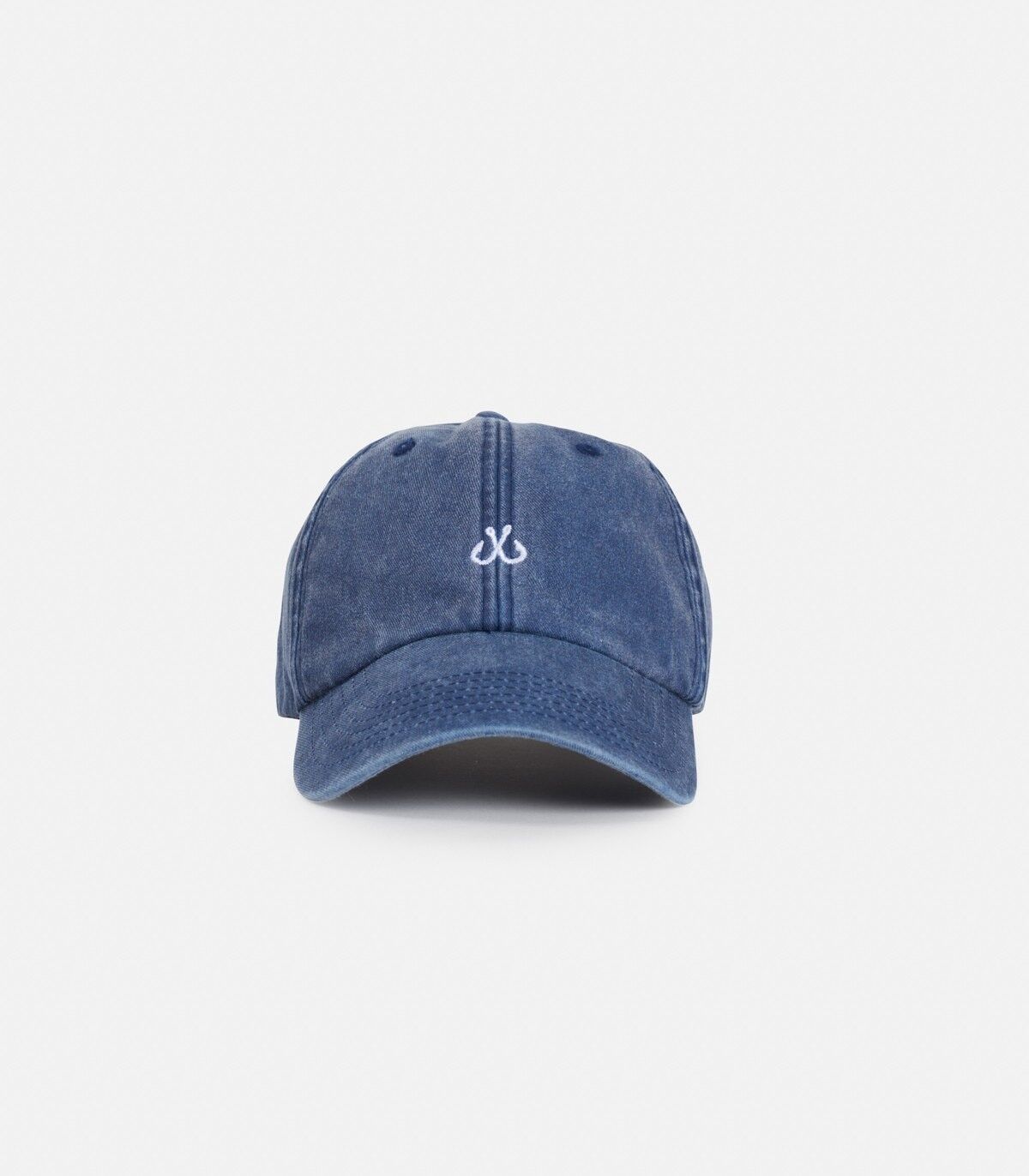 Casquette en denim bleu marine