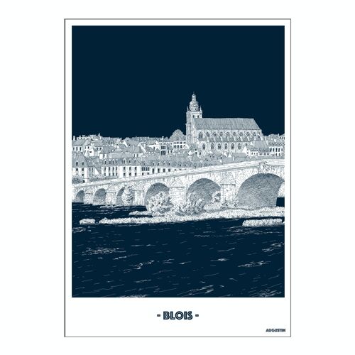 postcard "BLOIS"