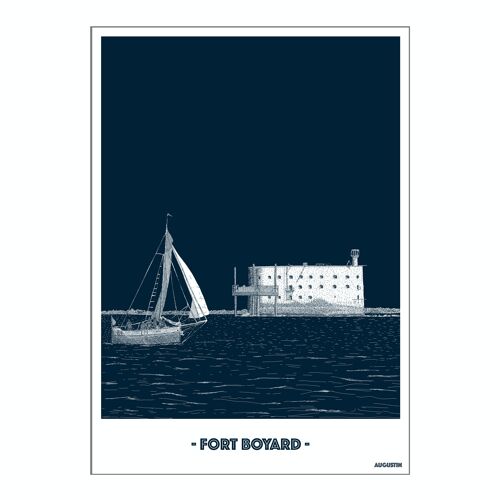 postcard "FORT BOYARD"