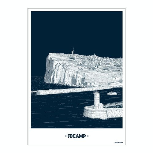 postcard "FECAMP"