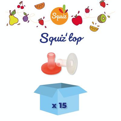 BULK - Scatola da 15 Squiz'top - Punte in silicone medico - SQUIZ - Senza imballaggio