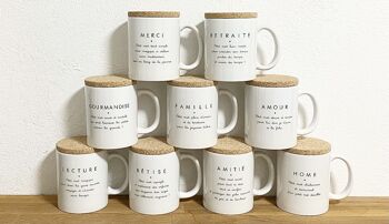 Mug céramique - message - "Famille" 4
