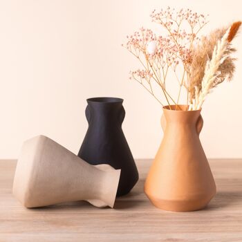 Vase Sculpt (Rimini) - Pour fleurs séchées 1