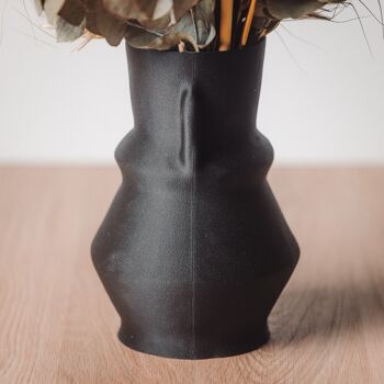 Vase Sculpt (Parme) - Pour fleurs séchées 3