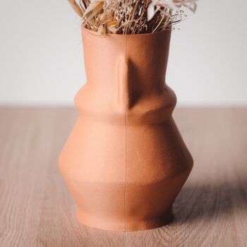 Vase Sculpt (Parme) - Pour fleurs séchées 7