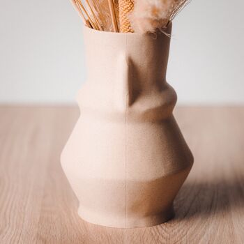 Vase Sculpt (Parme) - Pour fleurs séchées 9