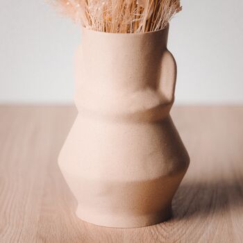 Vase Sculpt (Parme) - Pour fleurs séchées 10