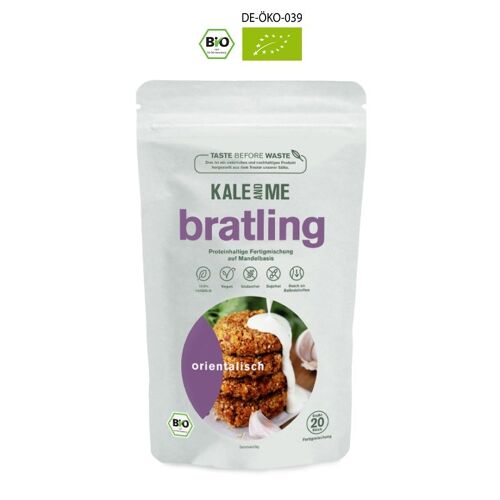 Bio Protein-Mandel-Bratling "Orientalisch" 200g