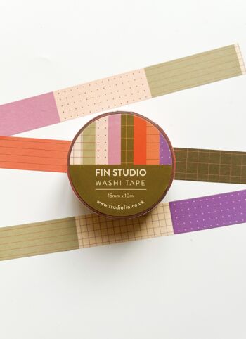 Fin Studio Washi Tape / Grilles 1