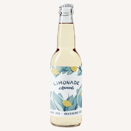 Limonade Artisanale Biologique -- citron, peu sucrée --