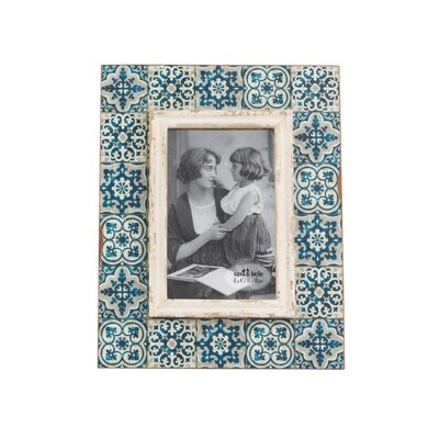 Mediterranean Mosaic Photo Frame