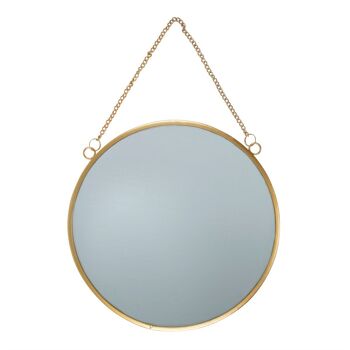 Miroir Rond Touch of Gold 1