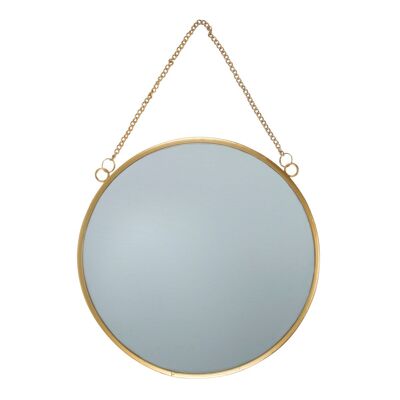 Miroir Rond Touch of Gold