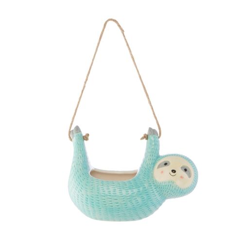 Seymour Sloth Hanging Planter