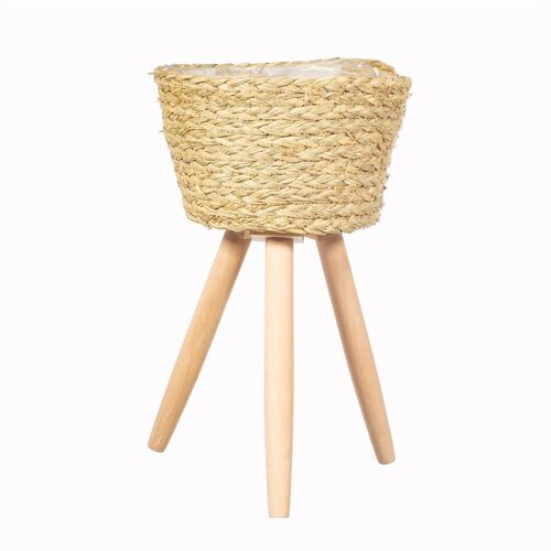 Basket Planter on Legs Large