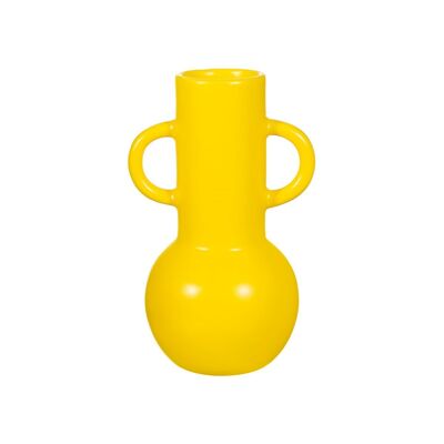 Large Amphora Vase Sunshine Yellow
