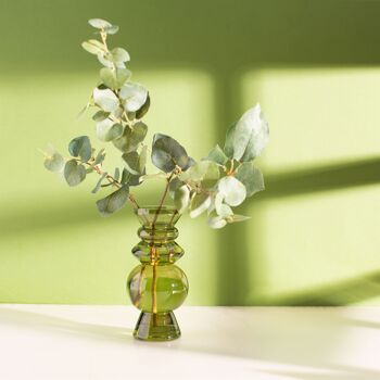 Vase en verre Selina Vert 2