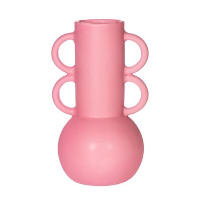 Große Amphora Vase Bubblegum Pink