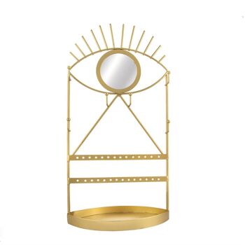 Porte-bijoux Gold Eye See You avec miroir 1