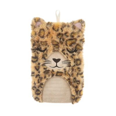 Botella de agua caliente Leopard Love