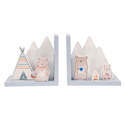 Bear Camp Bookends