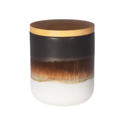 Mojave Glaze Black Canister