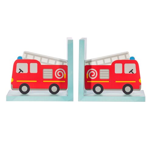 Fire Engine Bookends