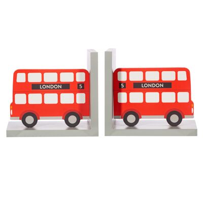 Londoner Bus-Buchstützen