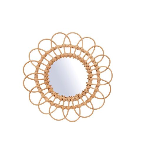 Rattan Mirror Medium