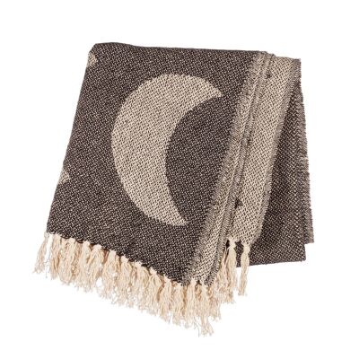 Phases of the Moon Jacquard Throw