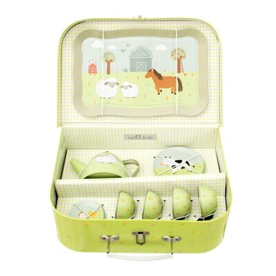 Juego de té para niños Farmyard Friends