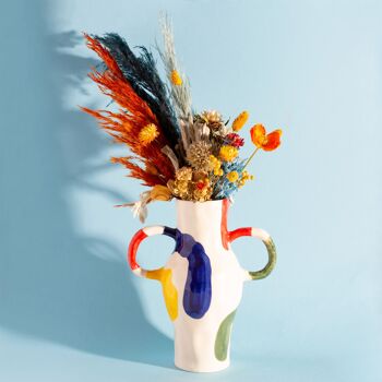Grand Vase Art Abstrait 2