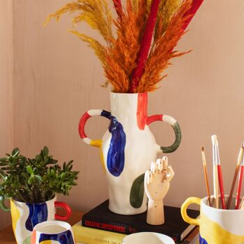 Grand Vase Art Abstrait 3