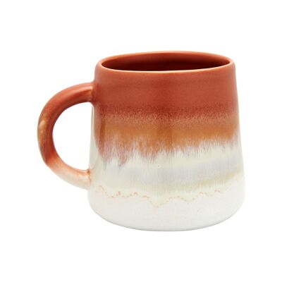 Taza de terracota con esmalte Mojave