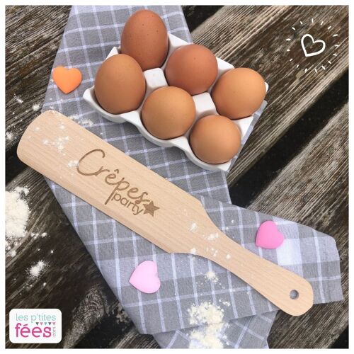 Spatule pour les crêpes & les galettes (chandeleur)