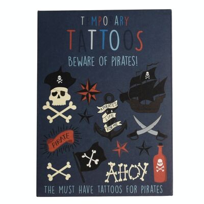 Tatuaggi temporanei - Attenti ai pirati