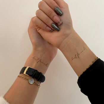 Tatouage éphémère : Bestfriends x5 2