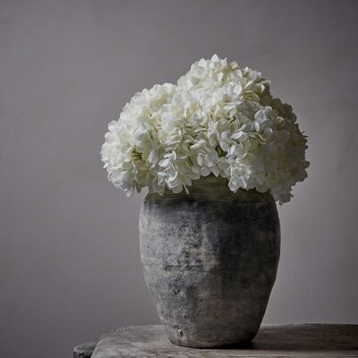 Hydrangea Blanc - Artificial Stem - Abigail Ahern