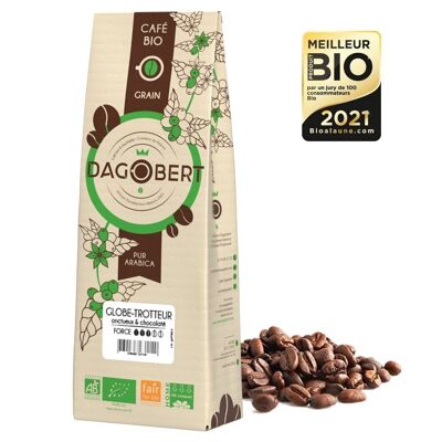 CAFE BIO ET EQUITABLE MELANGE GLOBE TROTTEUR 250 gr - 500 gr - 1 KILO