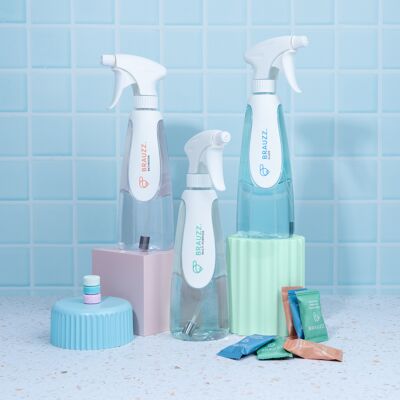 Detergente limpiador de superficies (Multiusos, Baño, Vidrio) + Sin plástico + Recargable