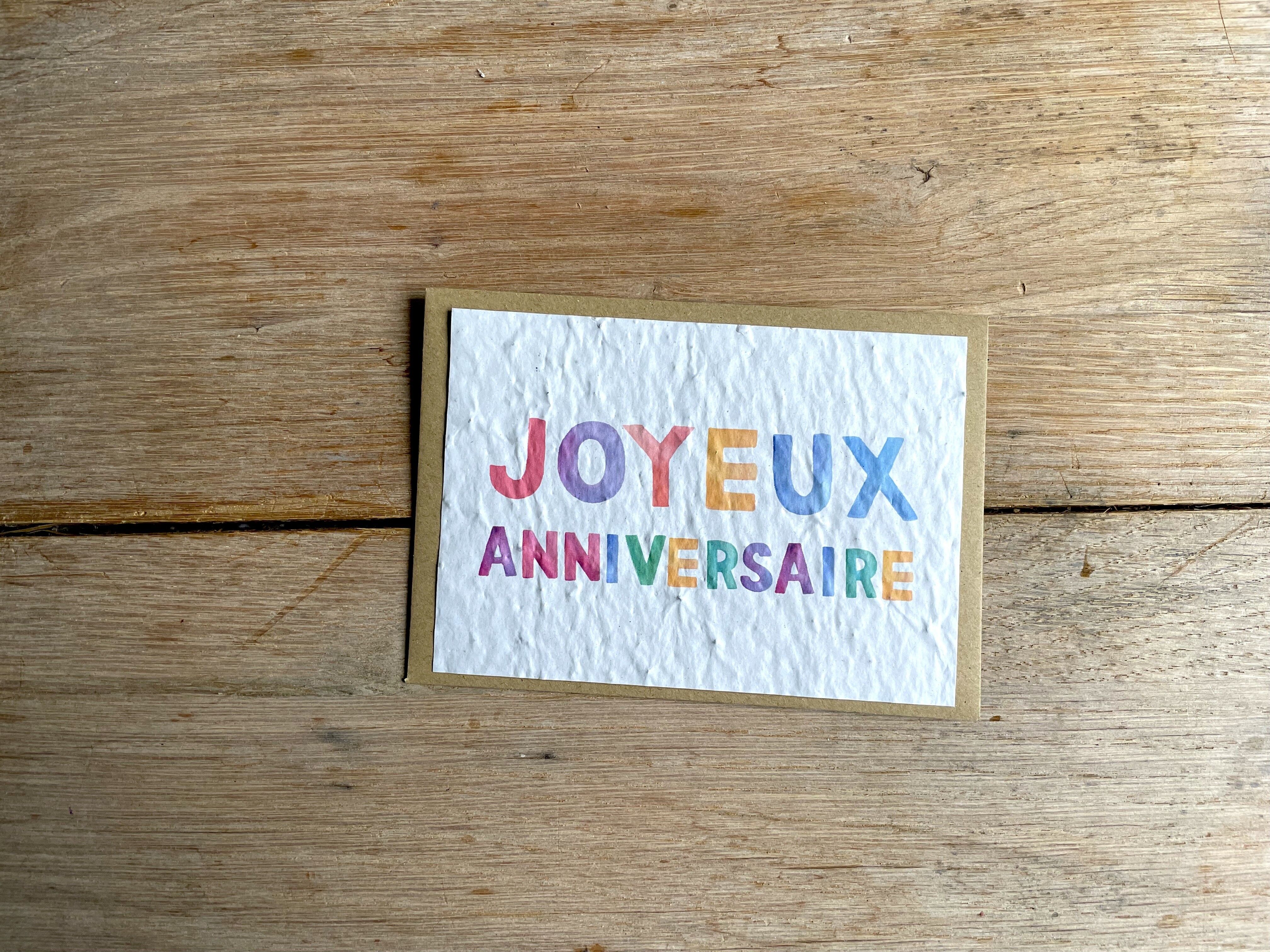 Feliz Cumpleaños Tarjeta Acuarela