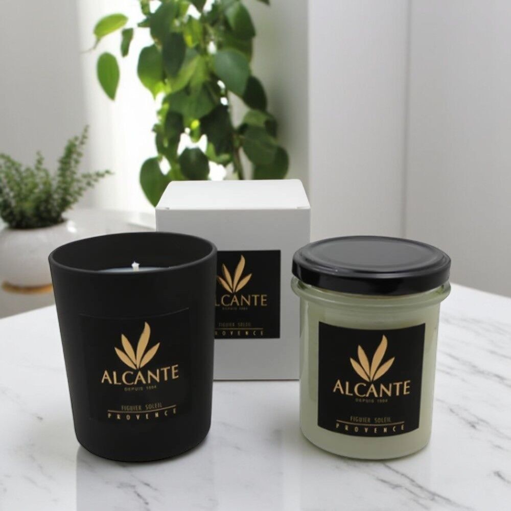 Bougie parfumée Ambiance 150g Alcante, Figuier soleil