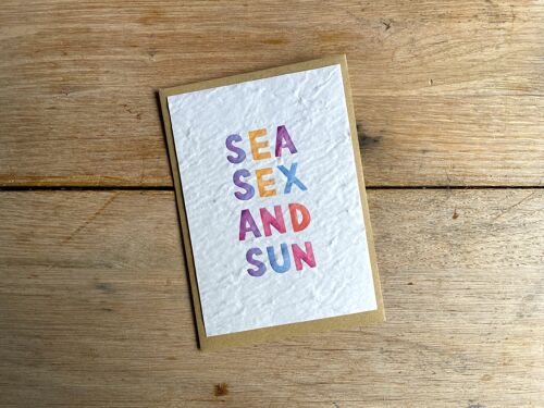 SEA SEX AND SUN