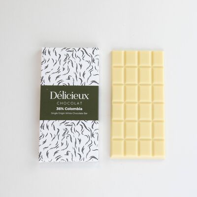 36% Colombia - White Chocolate Bar